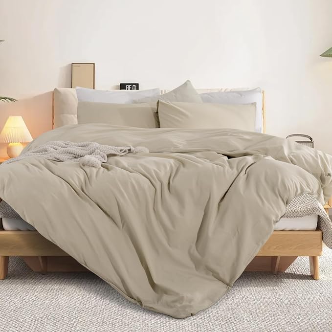 NEXHOME PRO Queen Duvet Cover Set – 100% Certified Organic Cotton - Image 2