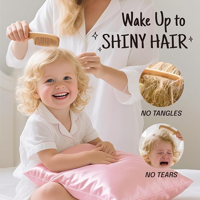 OLESILK 100% Mulberry Silk Toddler Pillowcase - Image 4