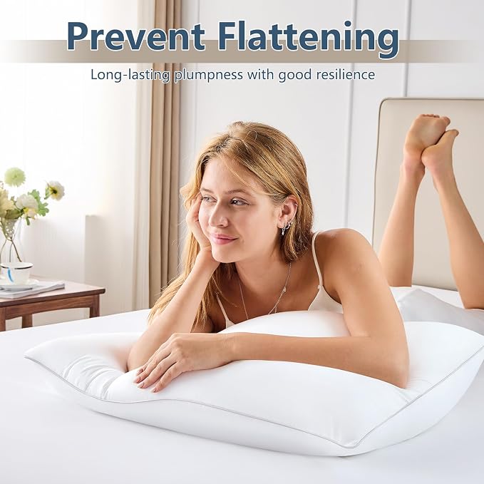 CozyLux Soft Supportive Bed Pillows - Image 9