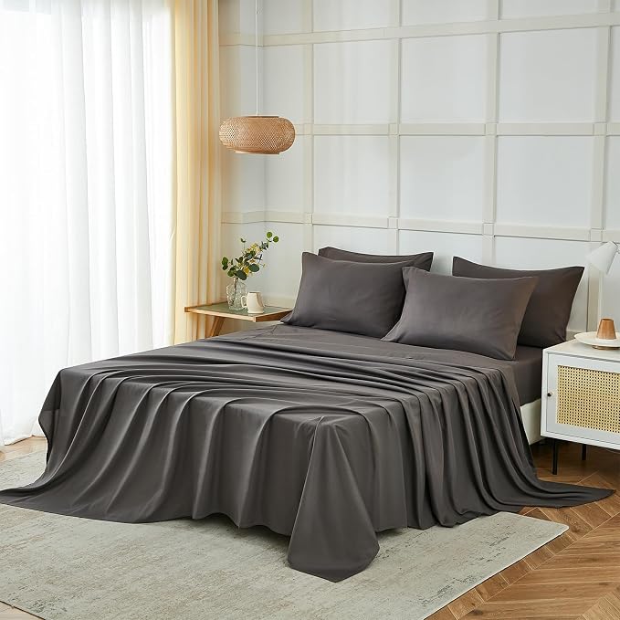 ILAVANDE King Size Sheets Set 6 Piece, Hotel Luxury Super Soft 1800 Series - Image 6