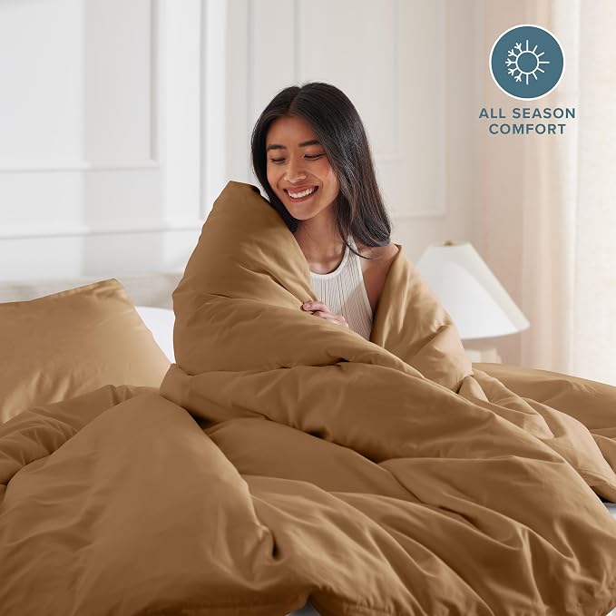 Bare Home Bedding Duvet Cover Queen Size - Image 3