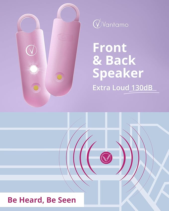 Vantamo Personal Alarm for Self Defense - Image 3