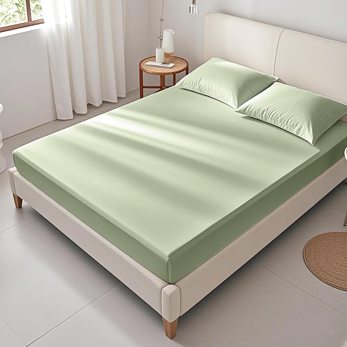 FreshCulture Queen Fitted Sheet Only – Premium Hotel-Quality Fitted Sheet - Image 7
