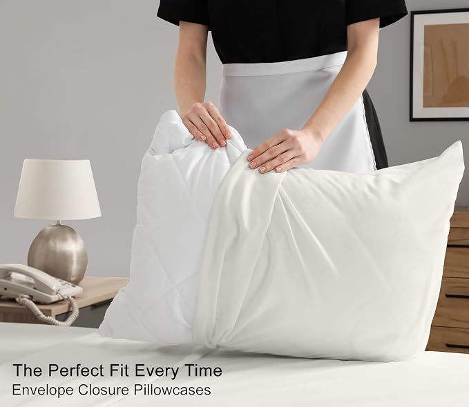 RUVANTI 100% Cotton Sheets – King Size Percale Bedding, Cooling & Breathable - Image 7