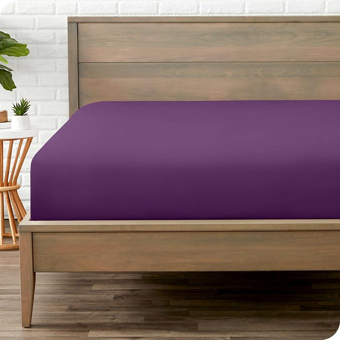 Bare Home Fitted Bottom Sheet Full Size by BareHome