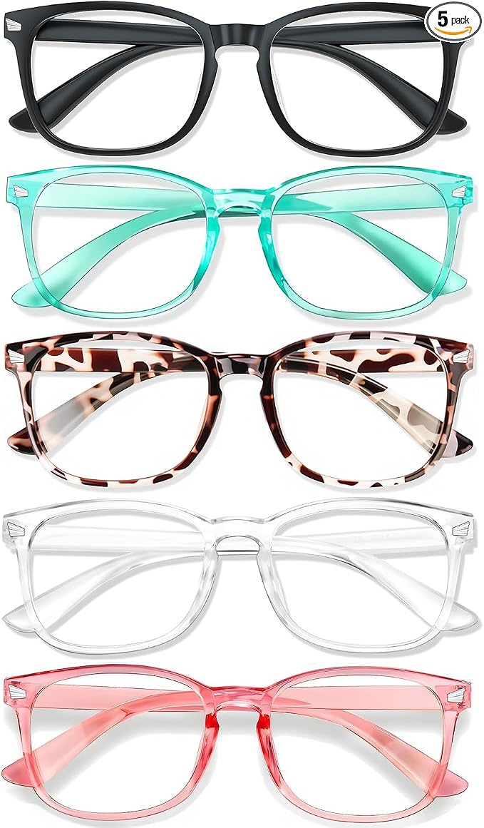 Blue Light Glasses for Woman Men | 99% Blue Light Blocking Glasses for Computer by Wintoo