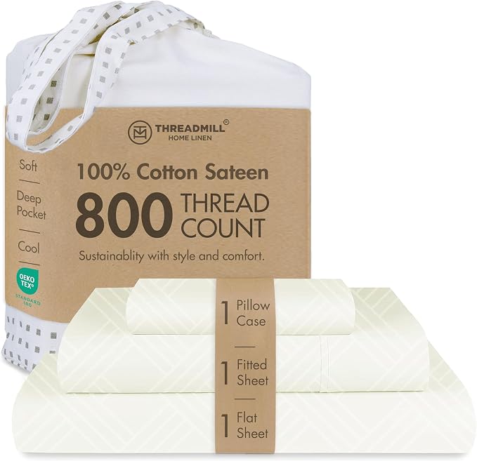Threadmill Twin Bed-Sheets by ThreadmillHomeLinen