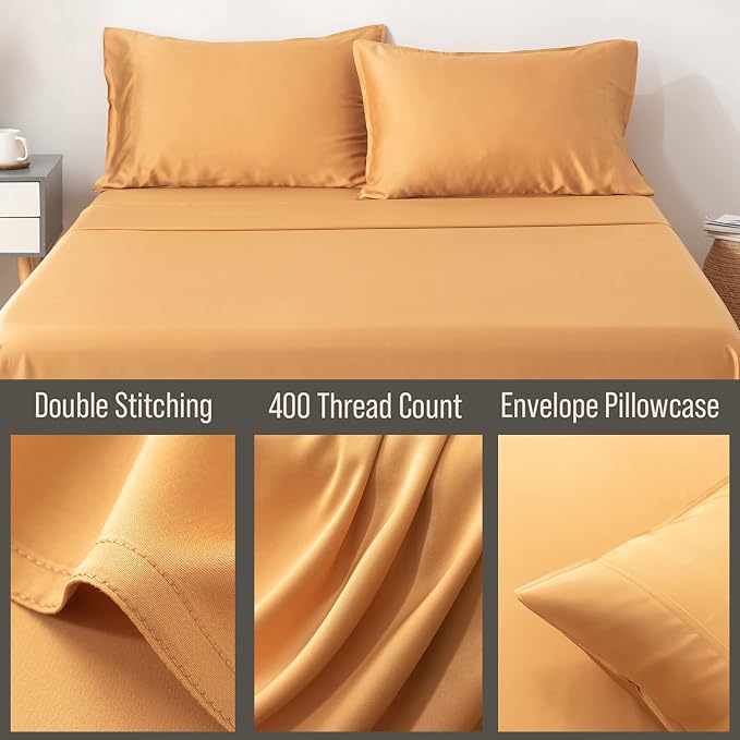 Bella Coterie | Luxury Bamboo Viscose King Size Pillowcase Set | 100% - Image 3