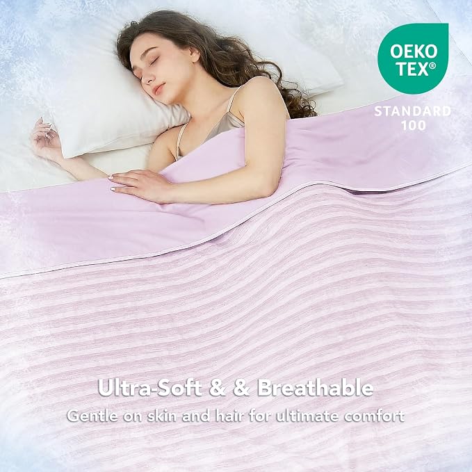 GOHERO Cooling Blanket Queen Size- 90"x90" Summer Cooling Throw Blanket - Image 2
