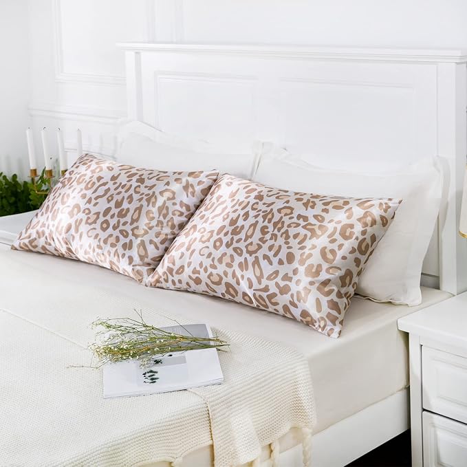 MR&HM Satin Pillowcase for Hair and Skin, Silk Satin Pillowcase 2 Pack - Image 6