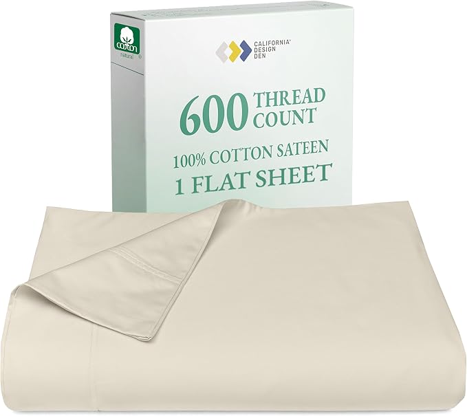 California Design Den King Size Flat Sheet Only by CaliforniaDesignDen