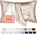 Silk Pillow Cases Standard Size by LYSHINSILKPILLOWCASES