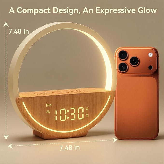 Vivilumens Wake Up Light Sunrise Alarm Clock - Image 9