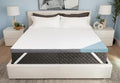 Sleepyhead Queen 3 Inch Premium Gel Mattress Topper – Cooling Gel Memory Foam by Sleepyhead