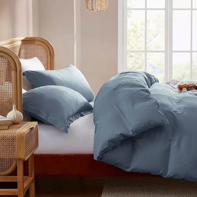 Nestl Stone Blue Duvet Cover Full Size - Image 7