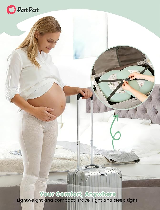 PATPAT Pregnancy Pillow for Sleeping, Maternity Pillow - Image 4
