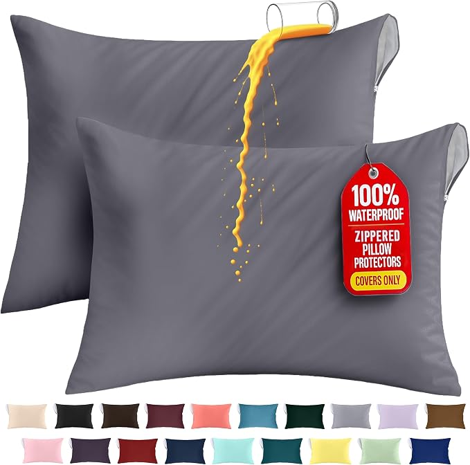 Utopia Bedding Premium 100% Waterproof Pillow Protectors by UTOPIABEDDING