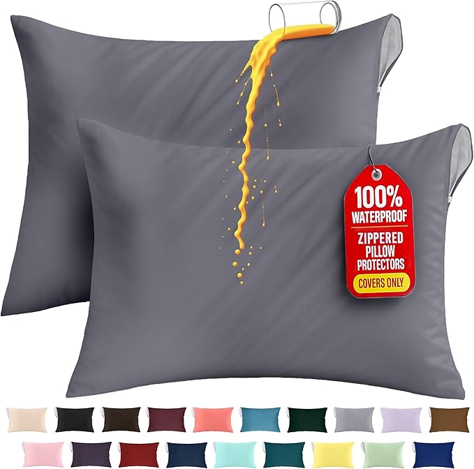 Utopia Bedding Premium 100% Waterproof Pillow Protectors by UTOPIABEDDING