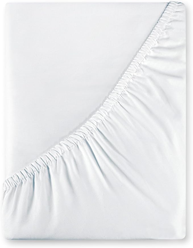 Royale Linens 400 Thread Count 100% American Grown Cotton Fitted Sheet King Size by ROYALELINENS