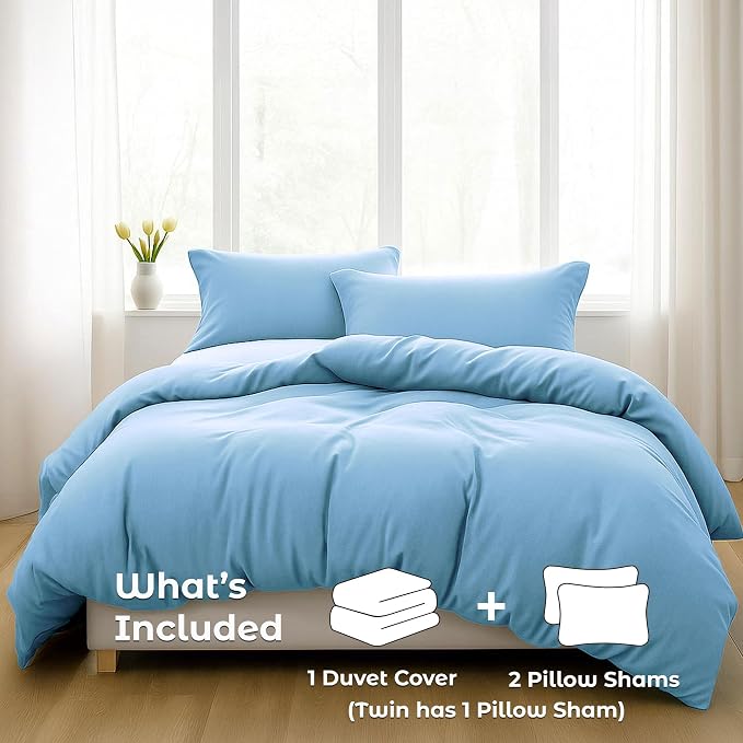Pure Bedding Duvet Cover Queen Size - Image 2