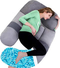 AS AWESLING Shredded Memory Foam Body Pillow, Pregnancy Pillows by ASAWESLING