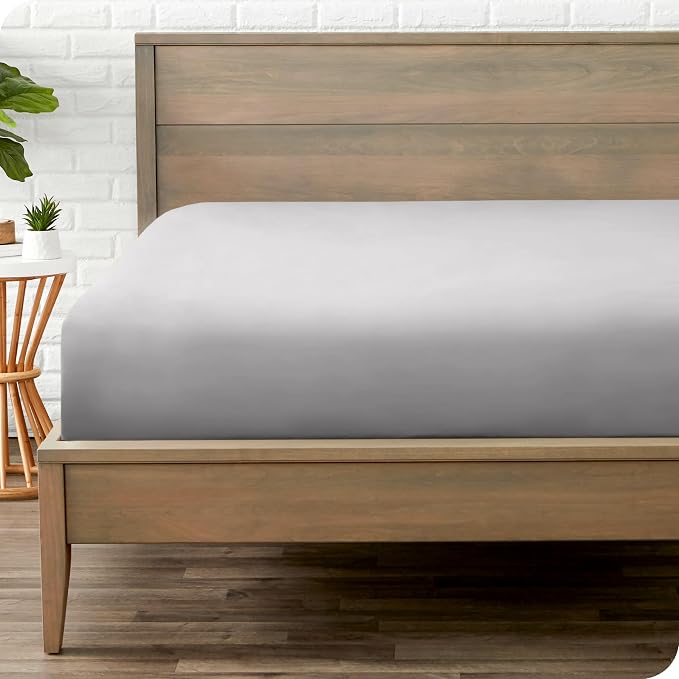 Bare Home Fitted Bottom Sheet California King Size by BareHome