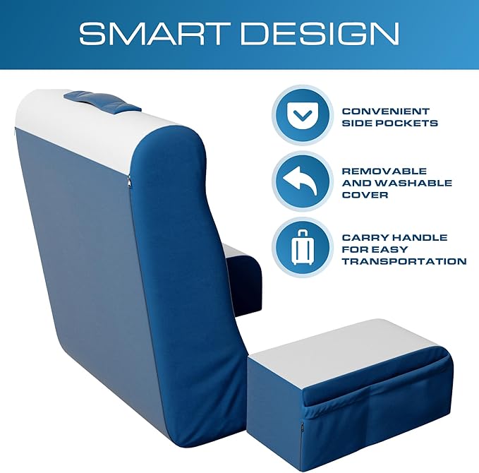 Kolbs Wedge Reading Pillow for Bed, Cushion - Image 6