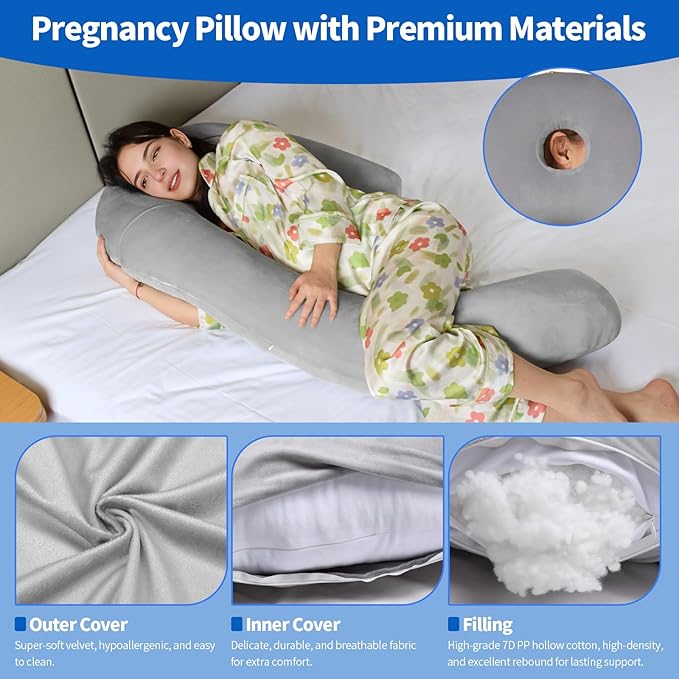 Pozico U-Shaped Full Body Pillow - Image 2