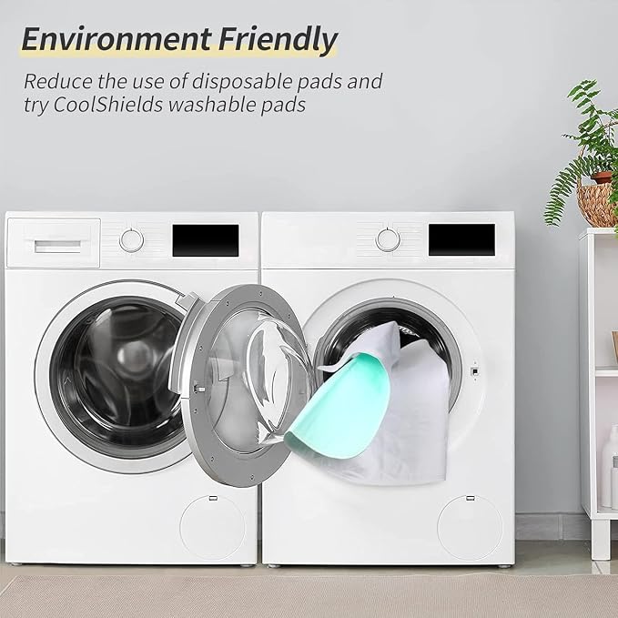 CoolShields Waterproof Bed Pads Incontinence Washable Reusable Bedwetting - Image 6