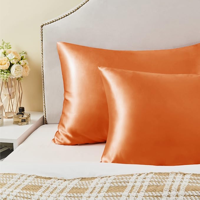 BEDELITE Satin Pillowcase for Hair and Skin, Super Soft and Cooling Similar to - Image 7