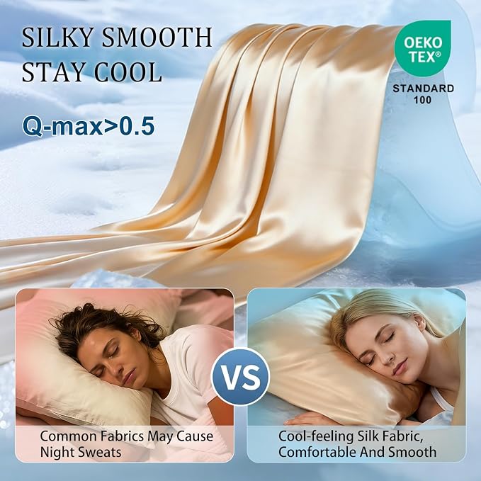 Bcareself Cooling Pillowcases Set of 2 - Image 2