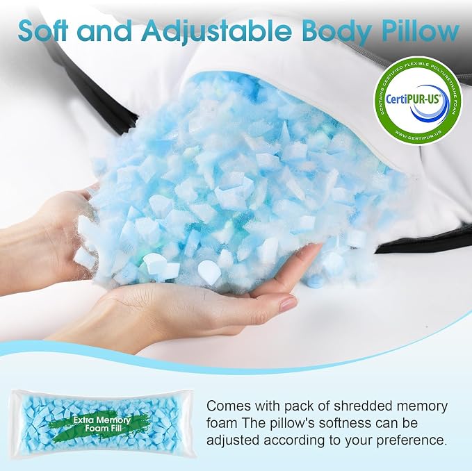 TranquilRelax C Shaped Body Pillow - Image 4