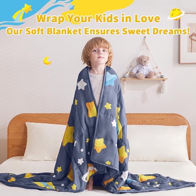 anfie Weighted Blanket Kids Weighted Blanket Cooling Blanket - Image 4