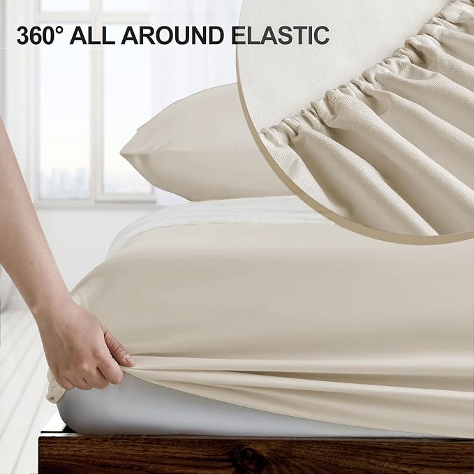 FreshCulture Twin XL Fitted Sheet Only - Image 3