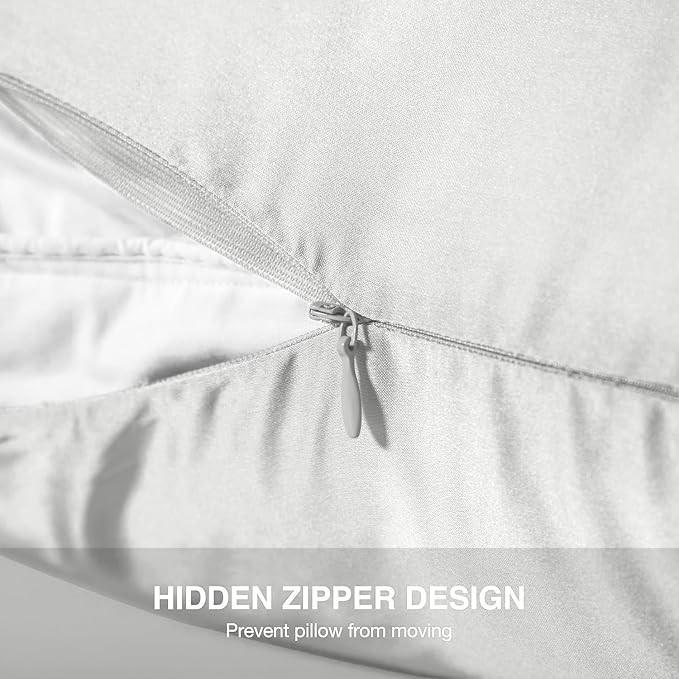 Mulberry Silk Pillowcase for Hair and Skin Queen Size 20"X 30" - Image 2