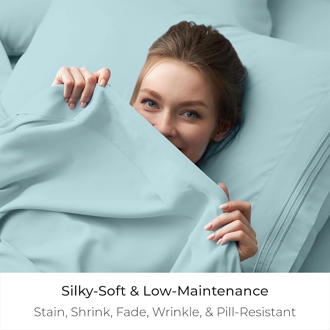 Mellanni Twin Size Flat Sheet - Image 5