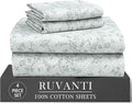 RUVANTI 4 Pcs Cotton Sheets by Ruvanti