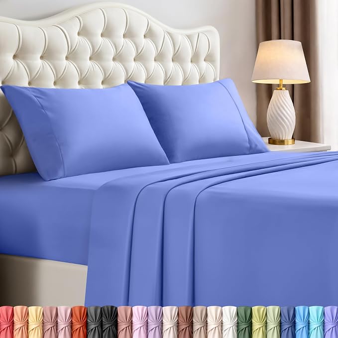 Utopia Bedding Queen Sheet Set – 4 Piece Bed Sheets by UTOPIABEDDING