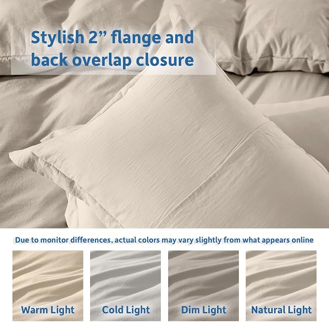 Nestl Linen Duvet Cover Full Size - Image 8