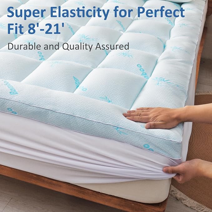 Favorland Mattress Topper Twin Size - Image 5