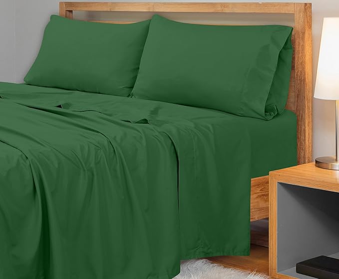 Royale Linens 300 Thread Count 100% Long Staple Combed Cotton Flat Sheet - Image 6