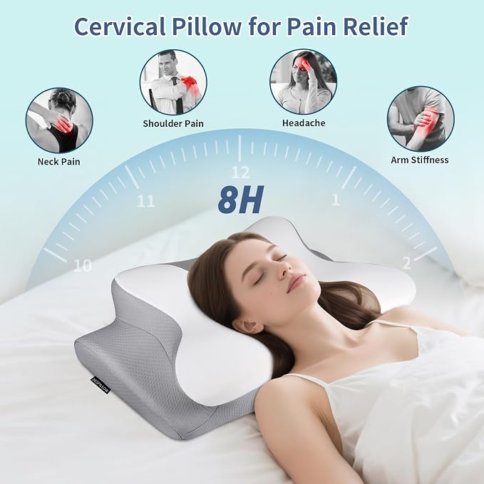 Cervical Neck Pillow for Pain Relief - Image 2