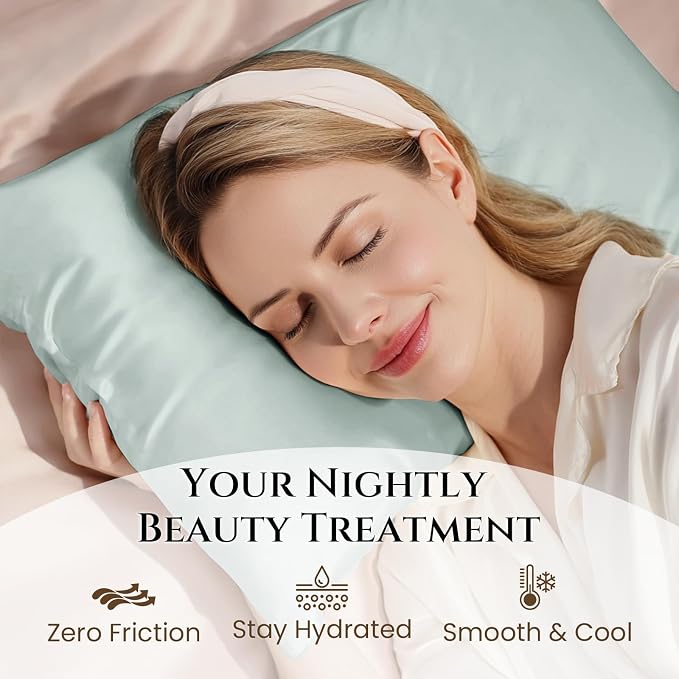 THXSILK 100% Silk Pillowcase for Hair and Skin Luxury 25 Momme Mulberry Silk - Image 3