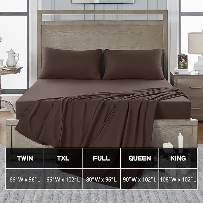 FreshCulture Twin Flat Sheets Only 2 Pack - Image 5