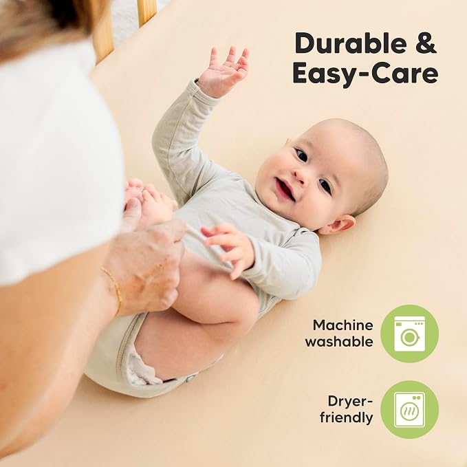 KeaBabies 2-Pack Organic Crib Sheets - Image 7