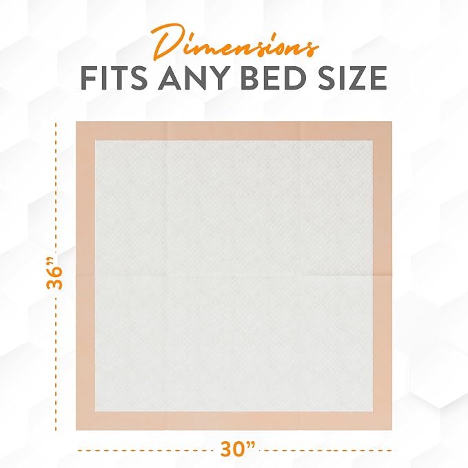Inspire Extra Large Super Absorbent Disposable Bed Pads - Image 6