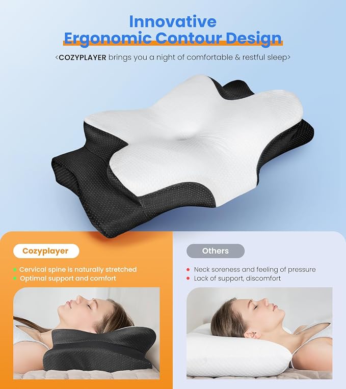 Ultra Pain Relief Cooling Pillow - Image 2