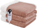 Heated Blanket Electric Blanket Full Size 72''x84'' by Minervada