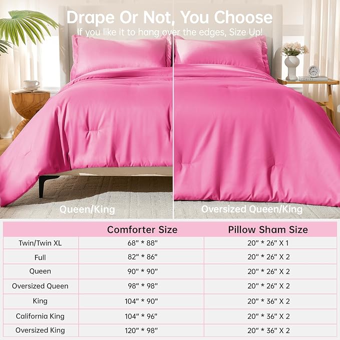 MUXHOMO King Size Comforter Set, All Season Ultra Soft Down Alternative Bedding - Image 8
