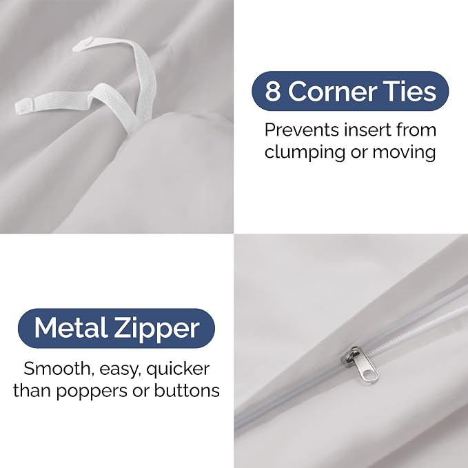 Duvet Cover Queen Size Set - Image 4